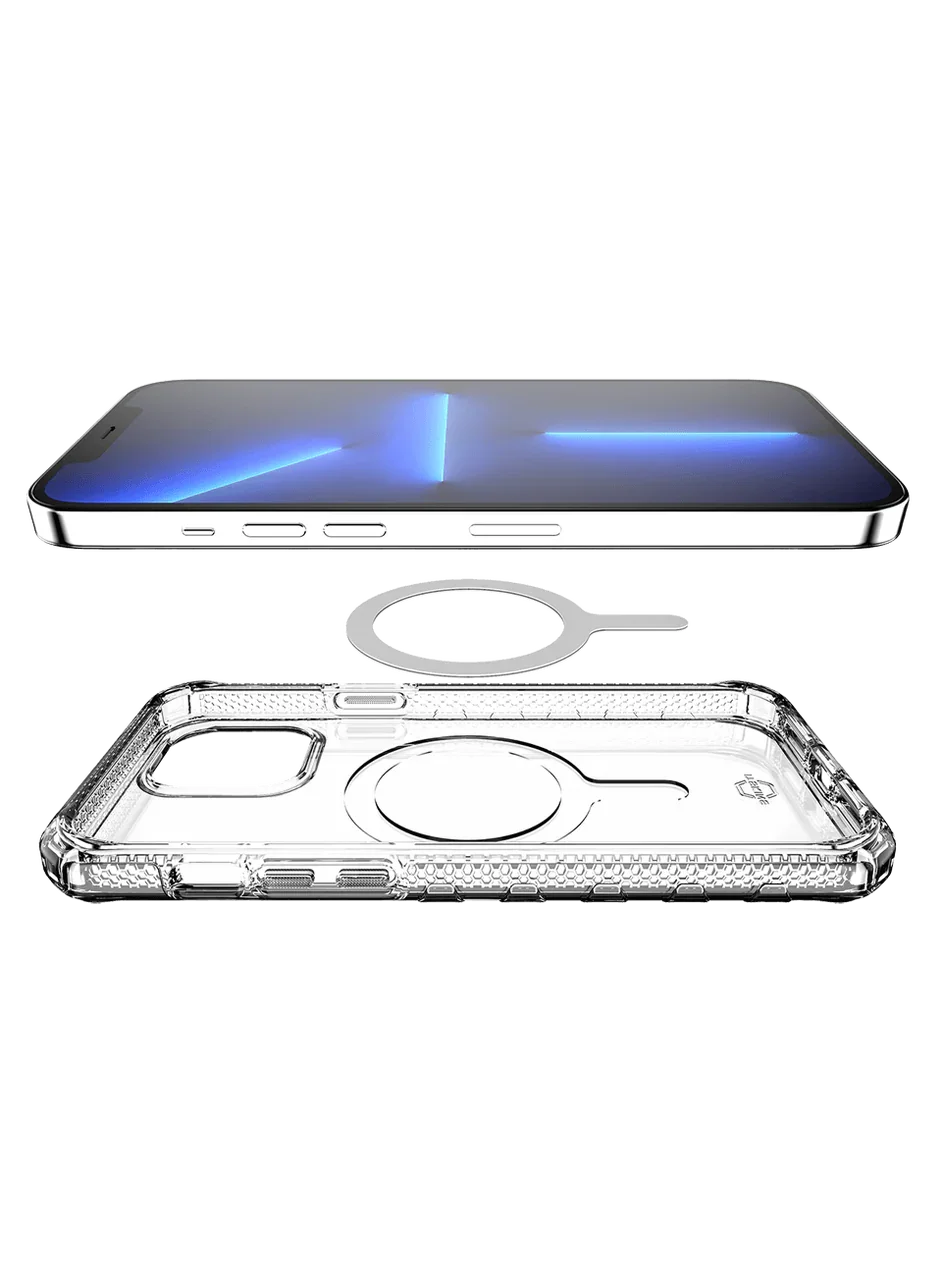 Itskins Supreme Magclear iPhone 13 Pro Max Cover - Transparent - Tashqila Itskins Supreme Magclear iPhone 13 Pro Max Cover - Transparent - Tashqila